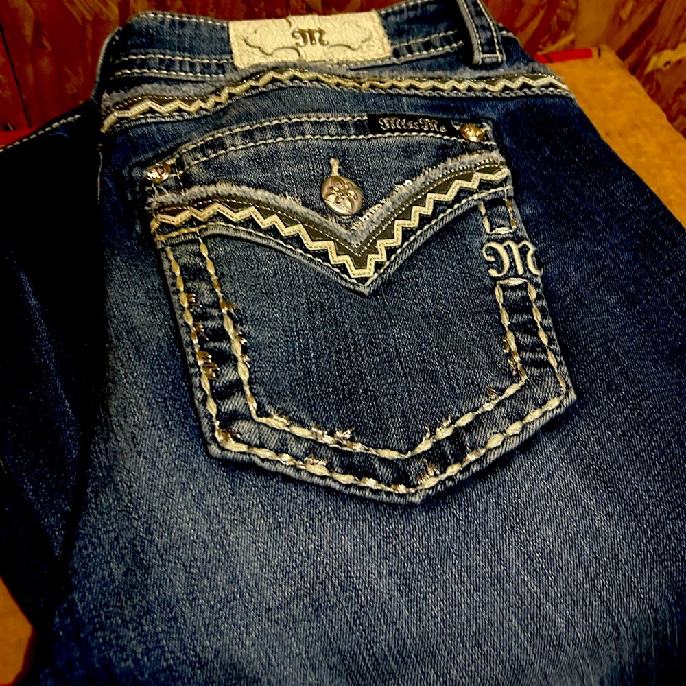 Miss Me Blue Denim Jeans